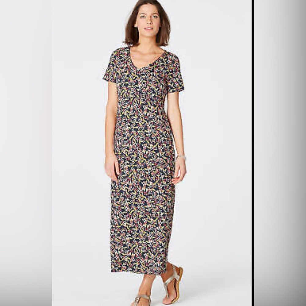 J. Jill Multicolor Maxi Dress